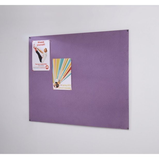 Supporting image for Y801950 - Unframed Recycled Noticeboard - 900 x 600