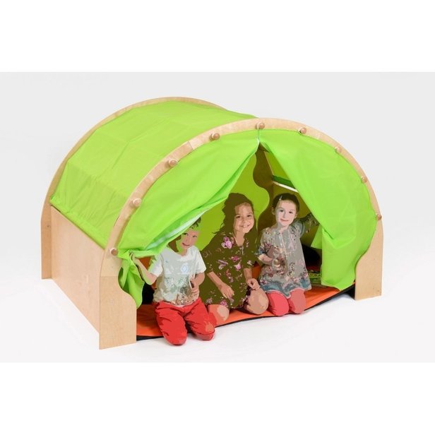 Supporting image for Wooden Play Module with Curtains