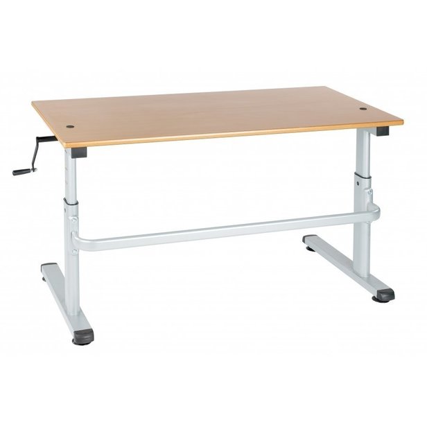 Supporting image for Y15802 - Springfield Height Adjustable Double Table - 1200 x 600