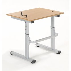 Supporting image for Y15803 - Springfield Height Adjustable Single Table - 750 x 600