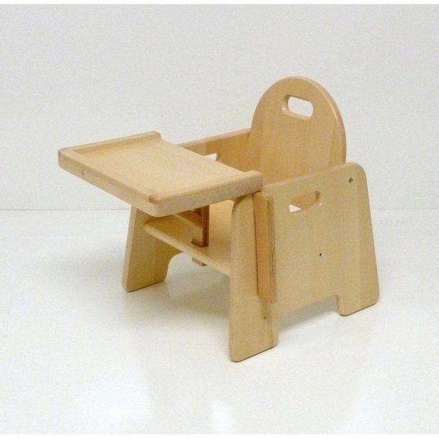 Supporting image for Y300106 - Infant Beech Feeding Chair - H200