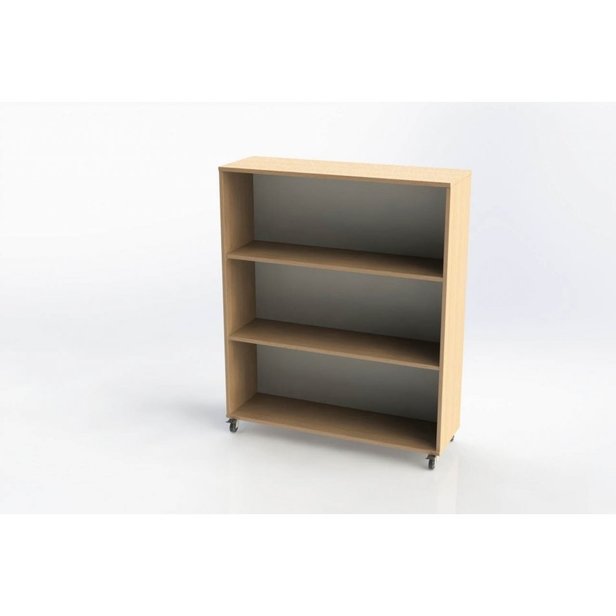 Supporting image for Y200600 - Grasmere Straight Bookcases - Single Sided - W1000
