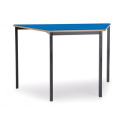 Supporting image for Fully Welded 1100 x 550 Trapezoidal Tables - Rounded MDF Edge