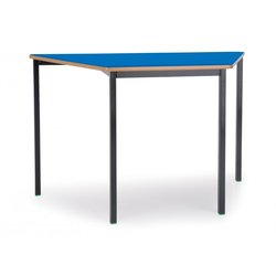 Supporting image for Fully Welded 1100 x 550 Trapezoidal Tables - Square PVC Edge
