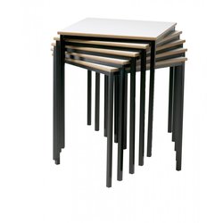 Supporting image for Fully Welded 600 x 600 Square Tables - Rounded MDF Edge