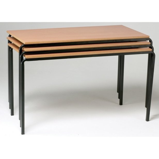 Supporting image for Crushbent 1200 x 600 Rectangular Tables - Square PVC Edge