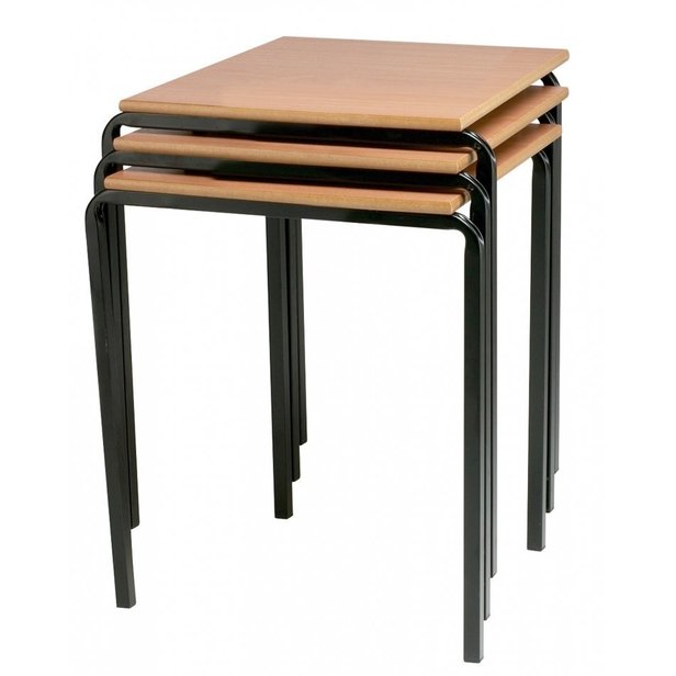 Supporting image for Crushbent 600 x 600 Square Tables - Rounded MDF Edge
