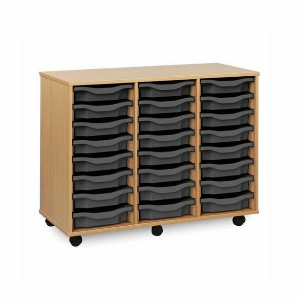 Supporting image for 24 Shallow Tray Storage Unit - Mobile