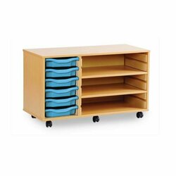 Supporting image for 6 & 8 Shallow Tray and Shelving Storage Unit