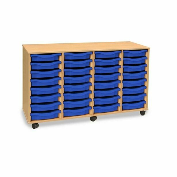 Supporting image for 32 Shallow Tray Storage Unit - Mobile