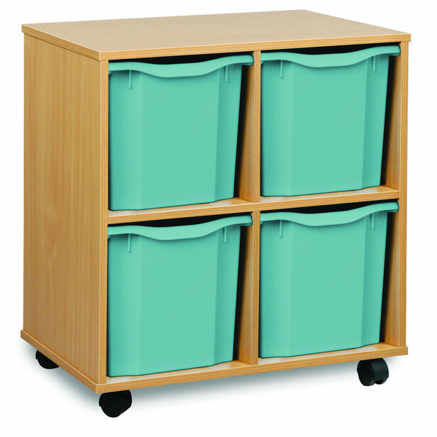 Supporting image for 4 Jumbo Tray Storage Unit - Mobile
