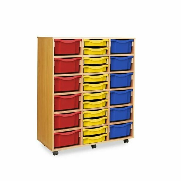 Supporting image for 36 Shallow Or 18 Deep Tray Variety Storage Unit - Mobile