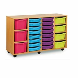 Supporting image for 16 Shallow, 4 Deep & 3 Extra Deep Tray Variety Storage Unit