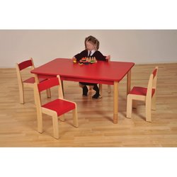 Supporting image for Rectangular Height Adjustable Nursery Tables