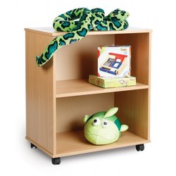 Supporting image for Y15241 - Allsorts Unit With 1 Shelf - Beech