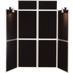 Supporting image for YDB8P - Heavy Duty Folding Display System Kit - 8 Panel