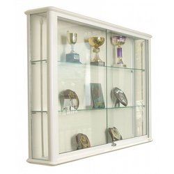 Supporting image for Premium Glazed Display Case - Wall Cabinets - Illuminated - W1200 x H900