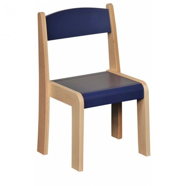 Supporting image for Blue Nursery Chairs - Pack of 4