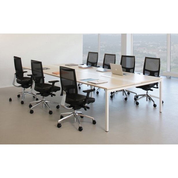 Supporting image for Nova Conference Tables with Cutout - Rectangular