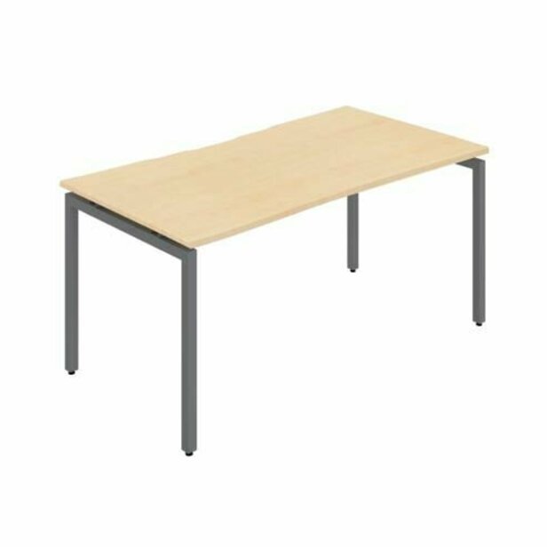 Supporting image for Y705635 - Wilmington Bench Desking System - Single Desk - D800 x W1200mm