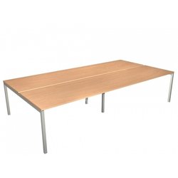 Supporting image for Colorado Bench Desking System - 4 Desk Square Bench