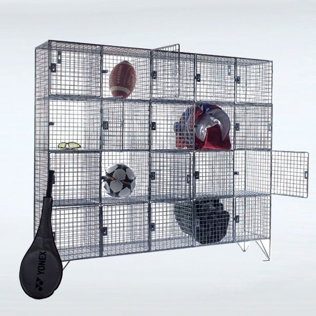 Supporting image for Mesh Lockers - 20 Multi Compartment