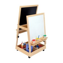 Supporting image for Creative! Double Sided Multi-Adjustable Mobile Art Easel