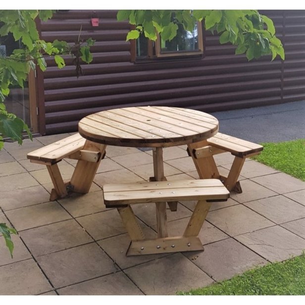 Supporting image for Circular 6 or 9 Seater Table