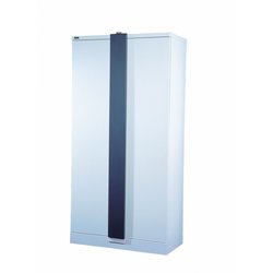 Supporting image for Double Secure Filing Tall Cupboard  2 Door