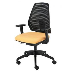 Supporting image for The Modern Operator Chair - with Adjustable Arms and Black Components