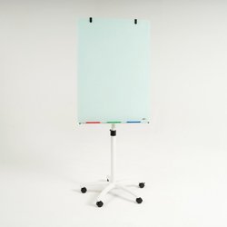 Supporting image for Glass Flipchart Easel