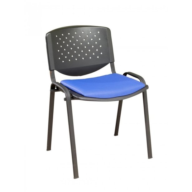 Supporting image for Fleet Chair - Upholstered Seat & Perforated Plastic Back