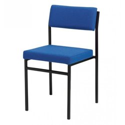 Supporting image for YVIS01 - Mono Stacking Chair - Black Frame