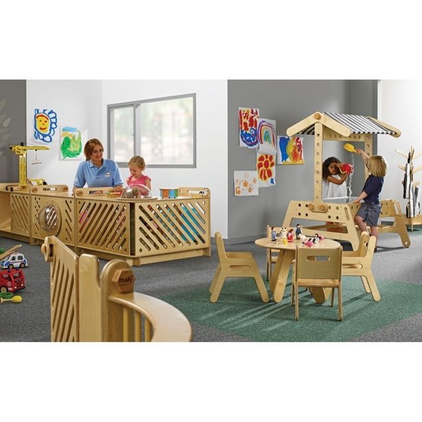 Supporting image for Role Play Room Set - Sand & Water Activity Area