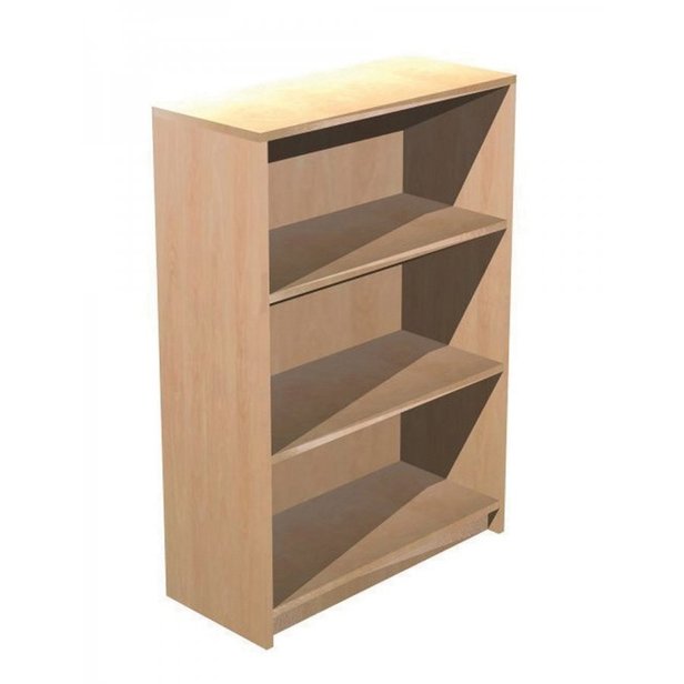 Supporting image for Alpine Essentials 3 Shelf Open Bookcase - W800