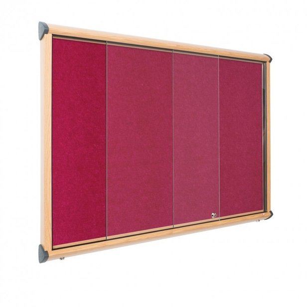 Supporting image for Premium Sliding Door EcoColour Fire Resistant Showcases