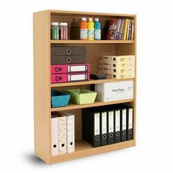 Supporting image for Y15193- Bookcase, H1250mm - BEECH