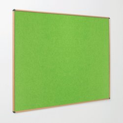 Supporting image for Y801560 - Light Oak Effect Aluminium Frame EcoColour Noticeboard - W900 x H600