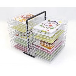 Supporting image for 40 Shelf Table Top Drying Rack