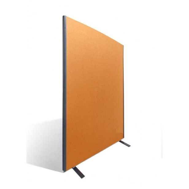 Supporting image for YFS1215 - Straight Floor Standing Screen - W1200 x H1500mm