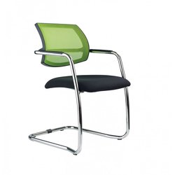 Supporting image for Neptune Cantilever Conference Chair with Half Mesh Back