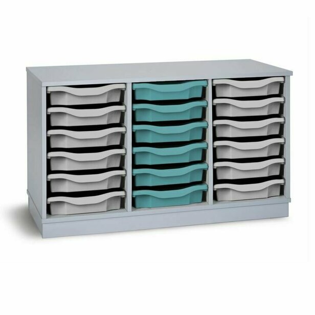 Supporting image for Y203218 - Grey 18 Tray Unit (NO Doors)