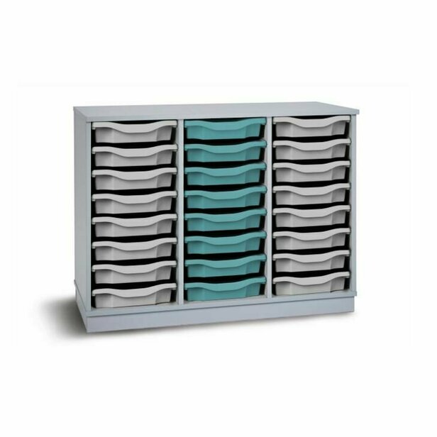 Supporting image for Y203226 - Grey 24 Tray Unit (No Doors)