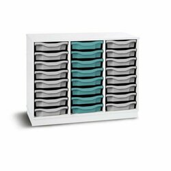 Supporting image for Y203222 - White 24 Tray Unit (NO Doors)