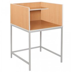 Supporting image for Study Carrel - Straight Legs