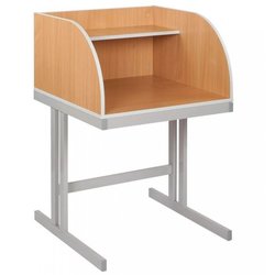 Supporting image for Study Carrel - Cantilever Legs