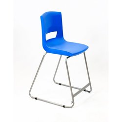 Supporting image for Y100130 - Mono Posture High Stool with Backrest - H560mm