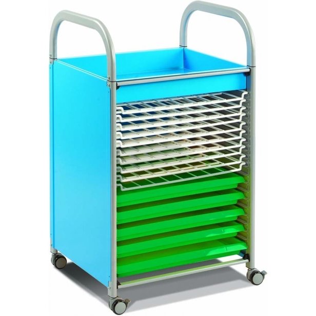 Supporting image for Y203408- Combo Trolley - Cyan