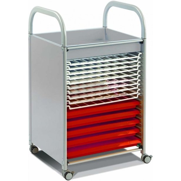 Supporting image for Y203410- Combo trolley - Silver
