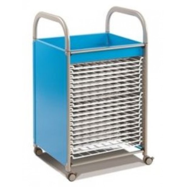 Supporting image for Y203412- Drying Trolley - Cyan